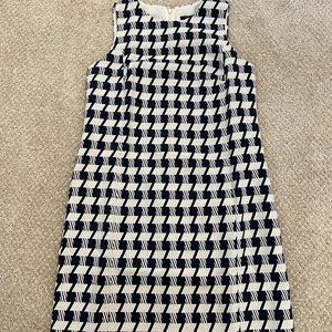 Ann Taylor Houndstooth Shift Dress